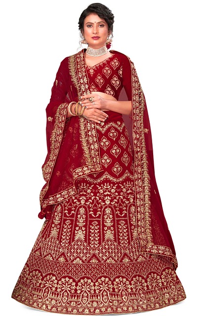 velvet bridal lehenga choli, style, ethnic, fashion, dress, moti work, beautiful